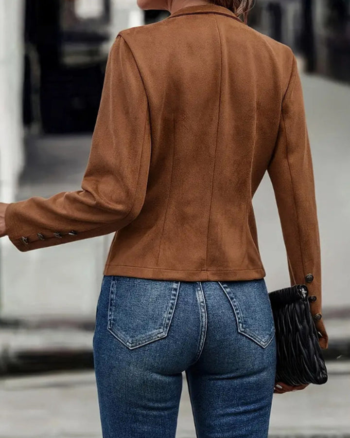 Judie – Tailored Button Jacket