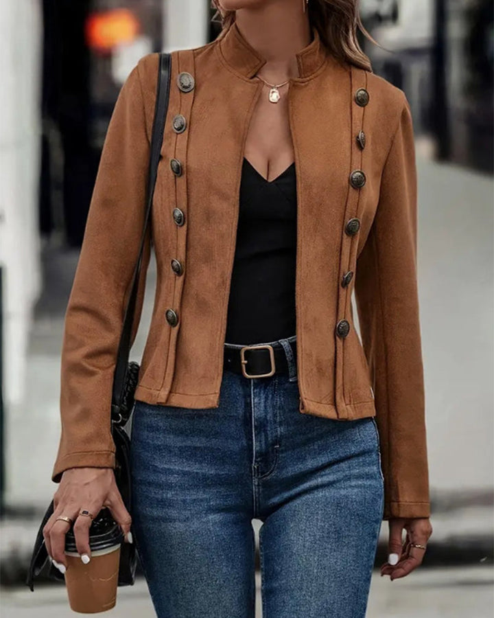 Judie – Tailored Button Jacket