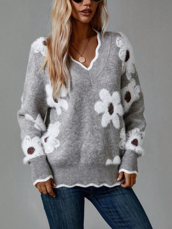 Isadoria - Floral Comfort Sweater