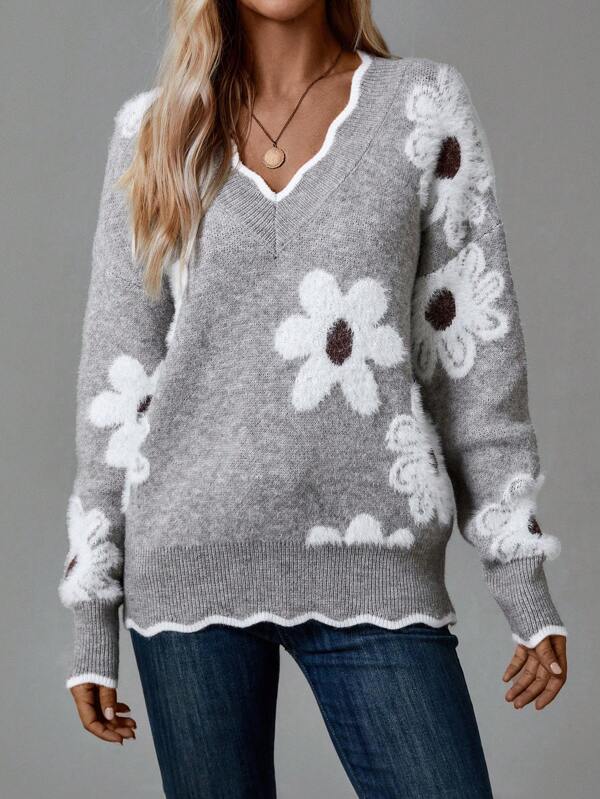 Isadoria - Floral Comfort Sweater