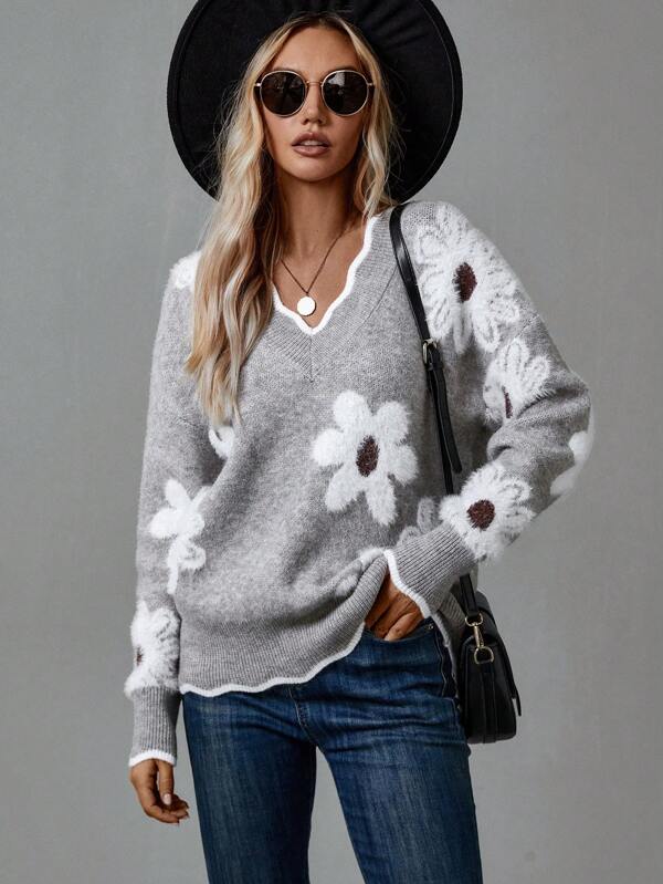 Isadoria - Floral Comfort Sweater