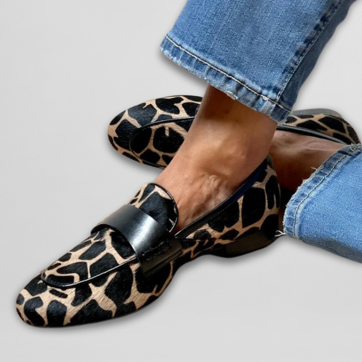 Liona - Leopard Chic Loafers