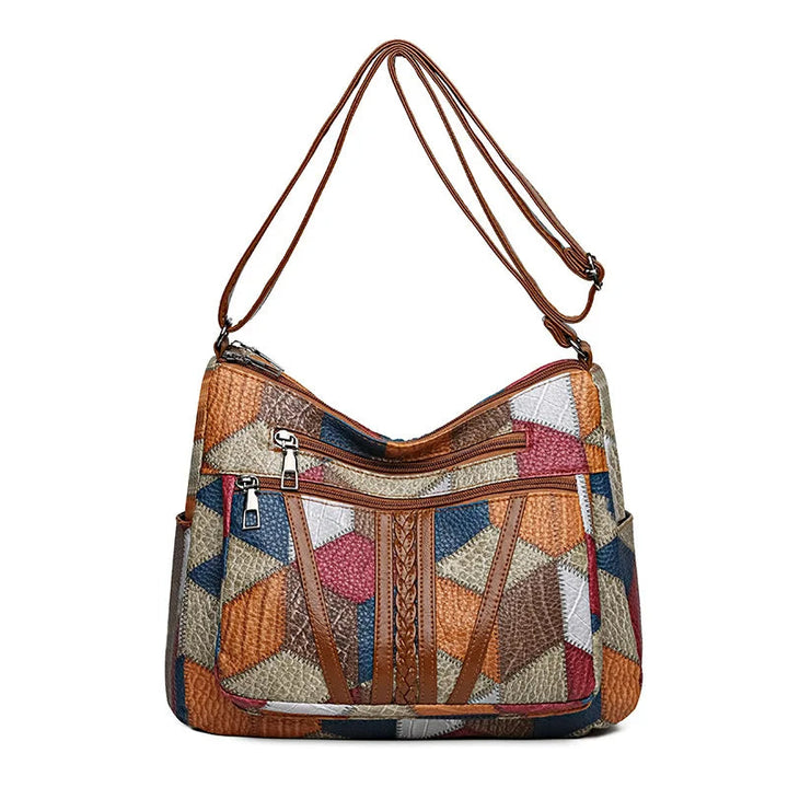 Maribel - Patchwork Shoulder Bag