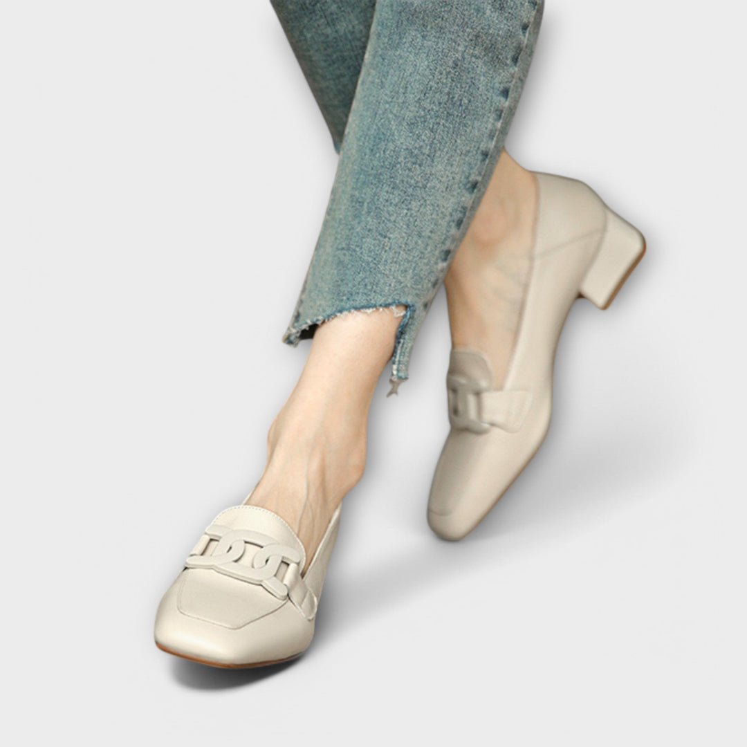 Elvya - Chain Fashion Loafers