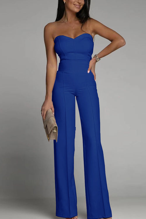 Jadie - Timeless Strapless Jumpsuit
