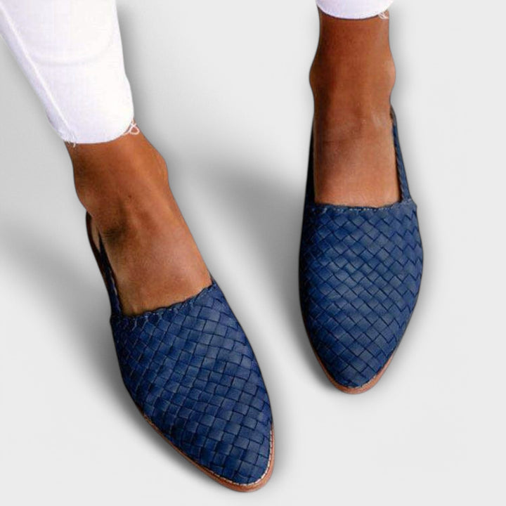 Tera - Woven Elegance Loafers