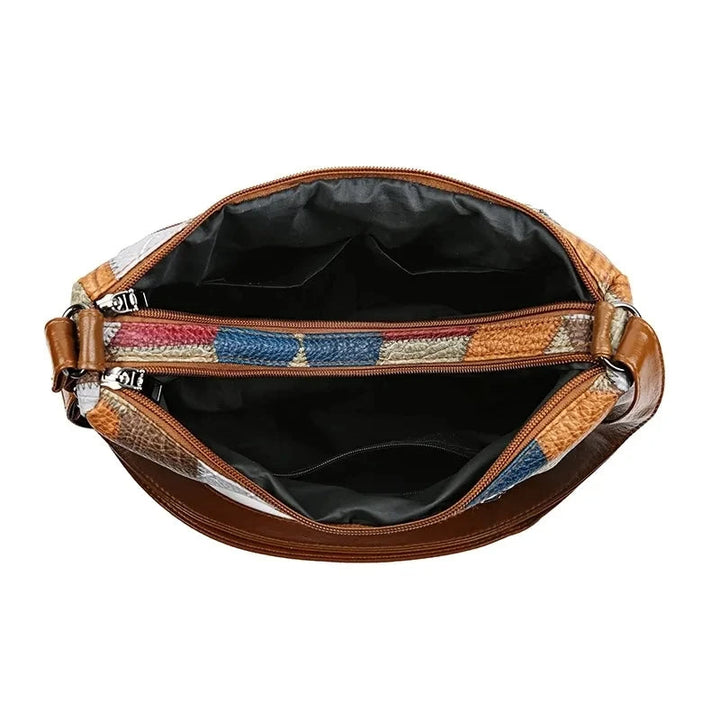 Maribel - Patchwork Shoulder Bag