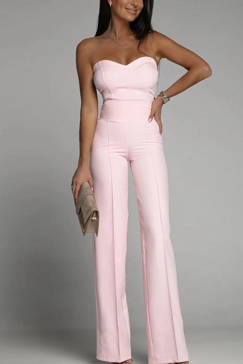 Jadie - Timeless Strapless Jumpsuit