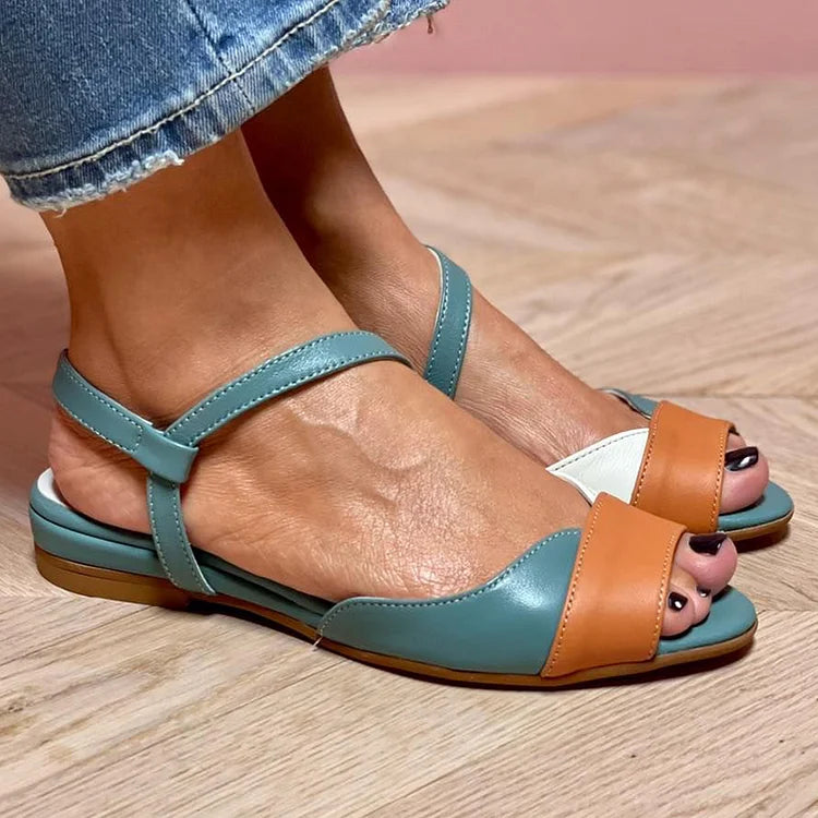 Casey - Color Block Sandals