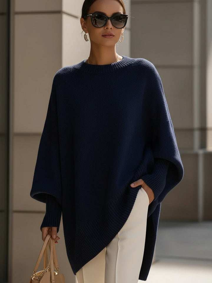 Women’s Asymmetrical Cozy Oversized Sweater
