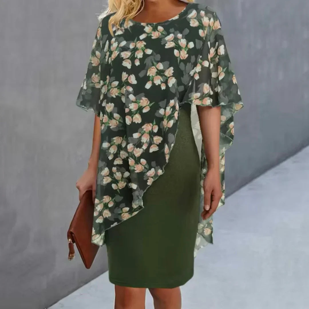 JULIANNA - Printed Elegant Dress
