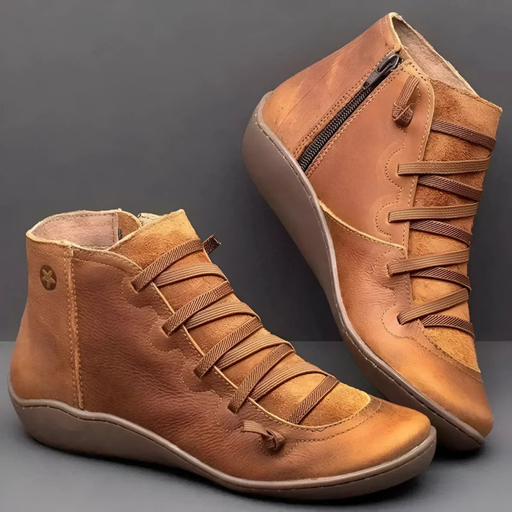 Elaiza - Comfy Lace-Up Shoes