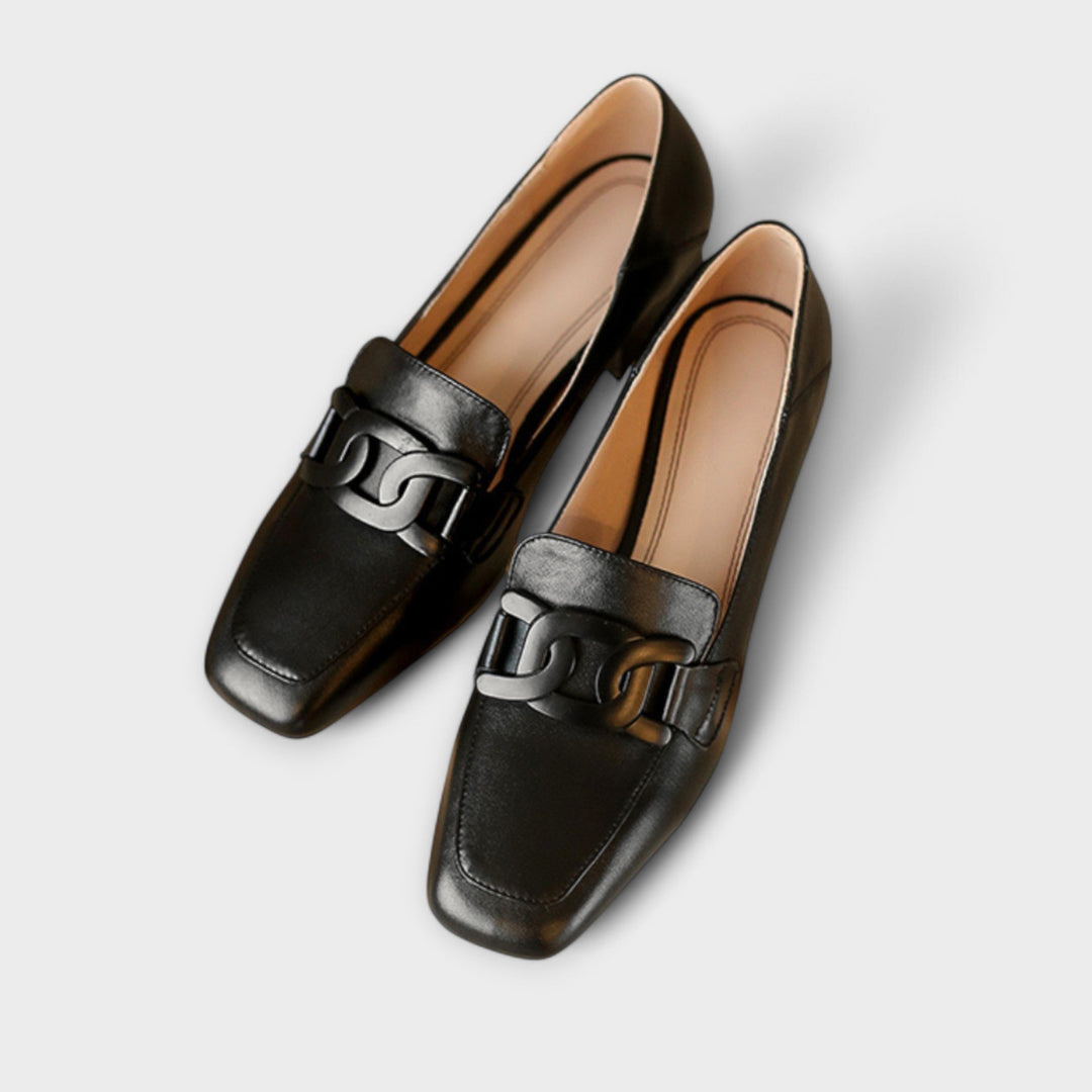 Elvya - Chain Fashion Loafers