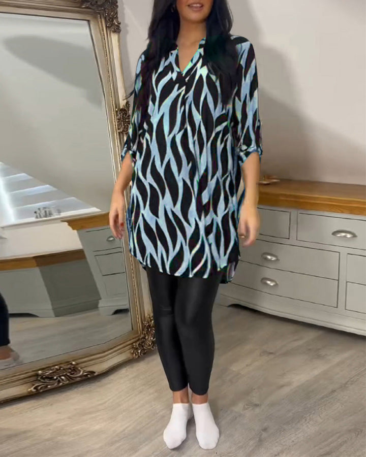 Fiora - Modern Patterned Top