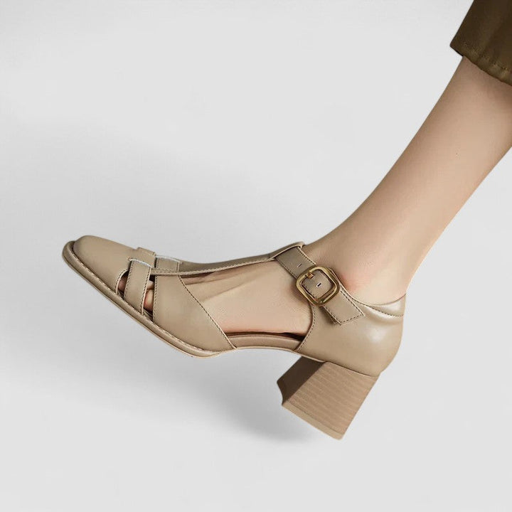 Trixie - Vintage Weave Heels