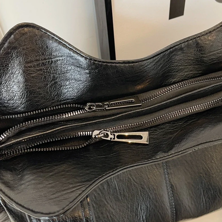 Emilie - Vintage Zippered Bag