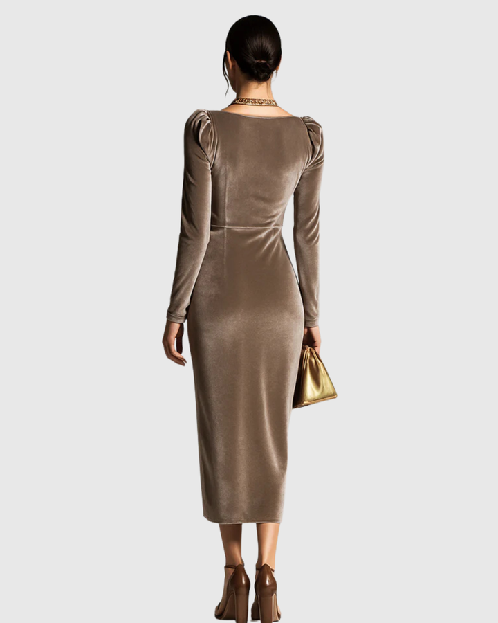 Barbara - Velvet Evening Dress