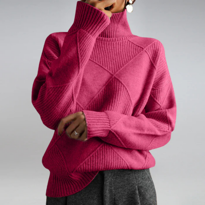 Women’s Soft Feel Classic Turtleneck Sweater