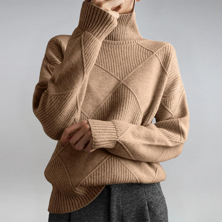 Women’s Soft Feel Classic Turtleneck Sweater