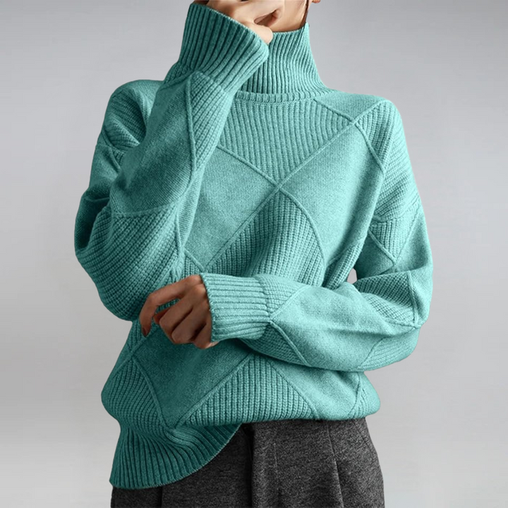 Women’s Soft Feel Classic Turtleneck Sweater