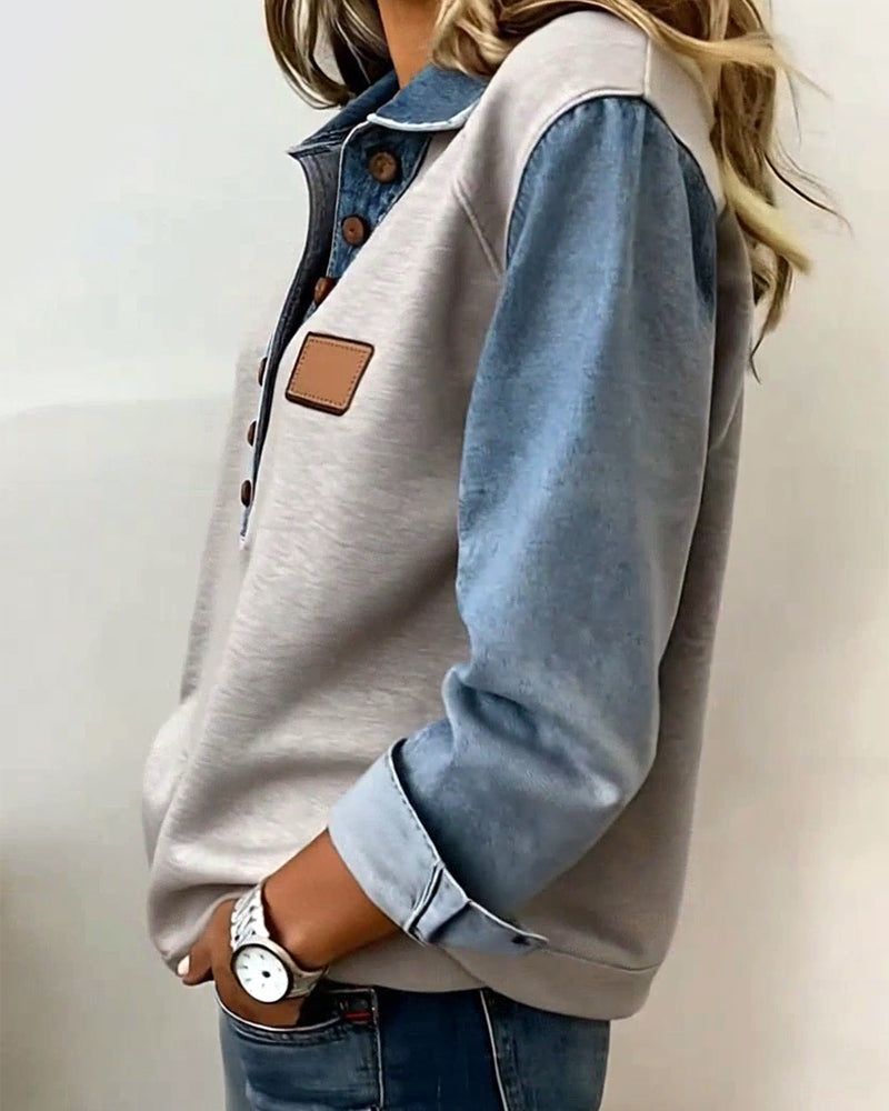 Ainsley - Relaxed Button Long Sleeve