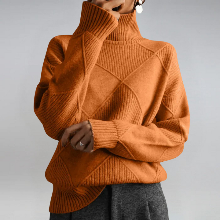 Women’s Soft Feel Classic Turtleneck Sweater