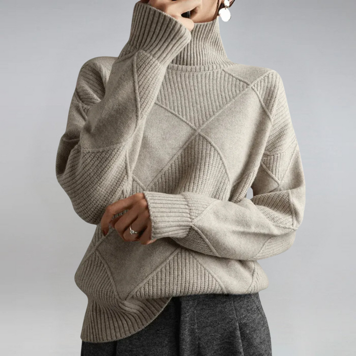 Women’s Soft Feel Classic Turtleneck Sweater