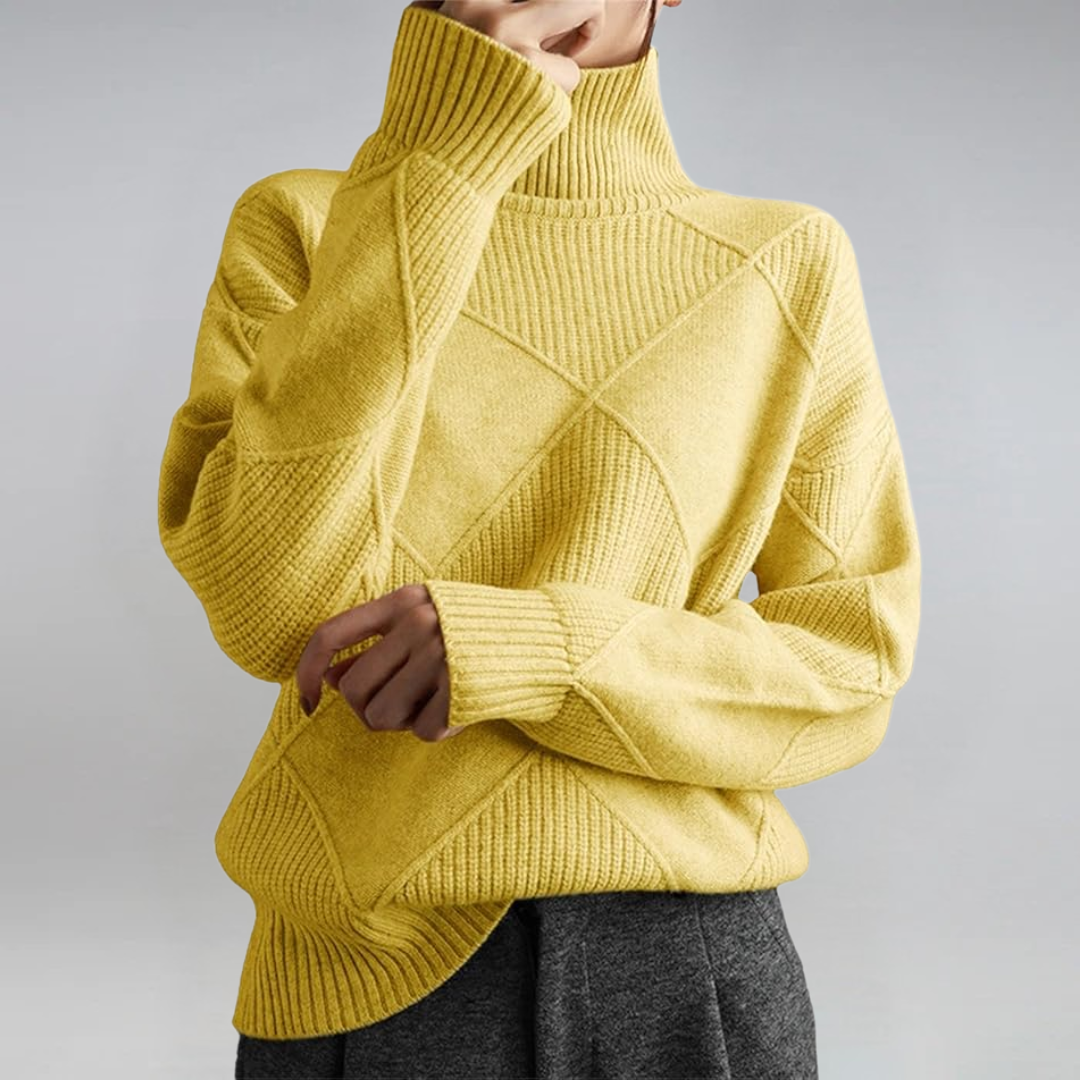Women’s Soft Feel Classic Turtleneck Sweater