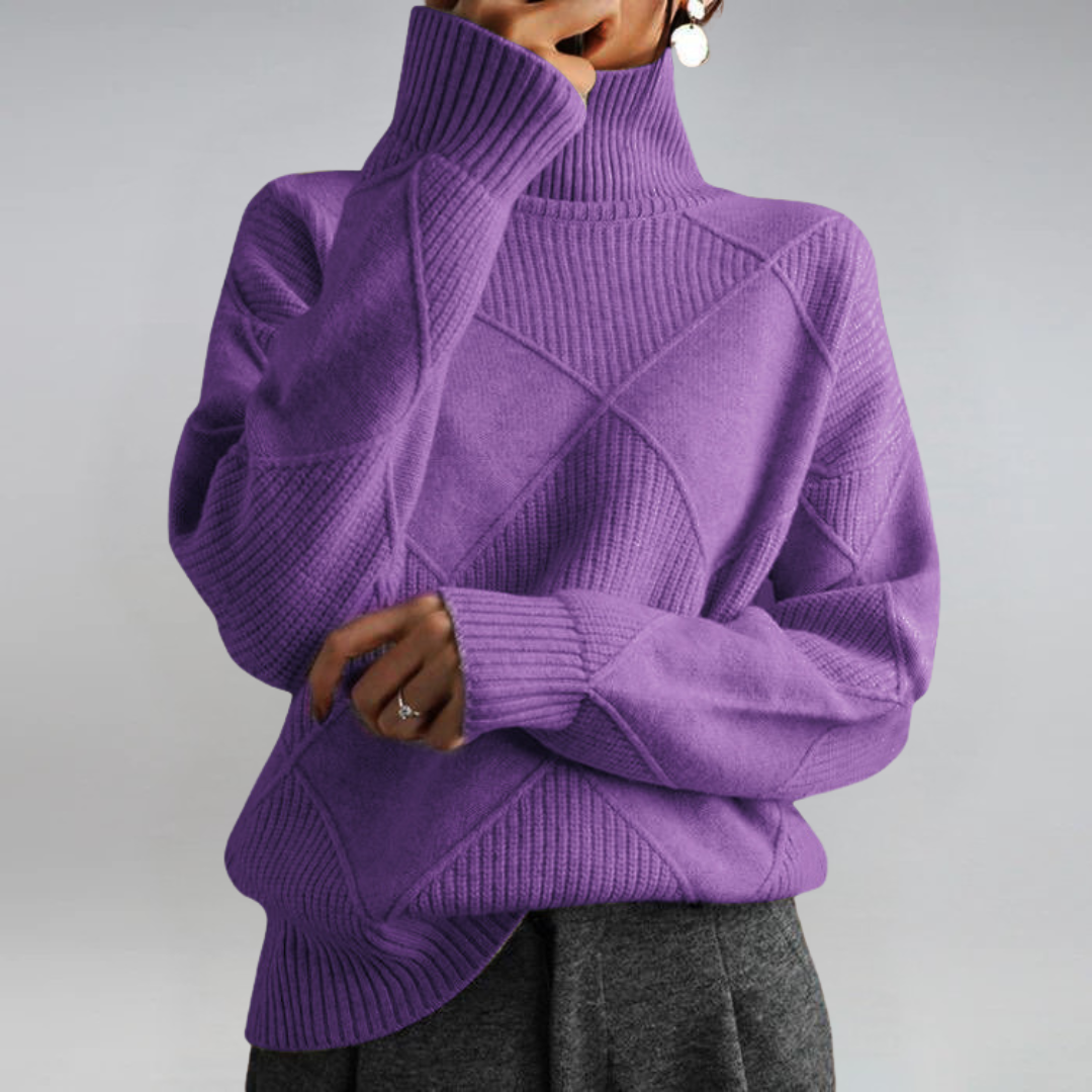 Women’s Soft Feel Classic Turtleneck Sweater