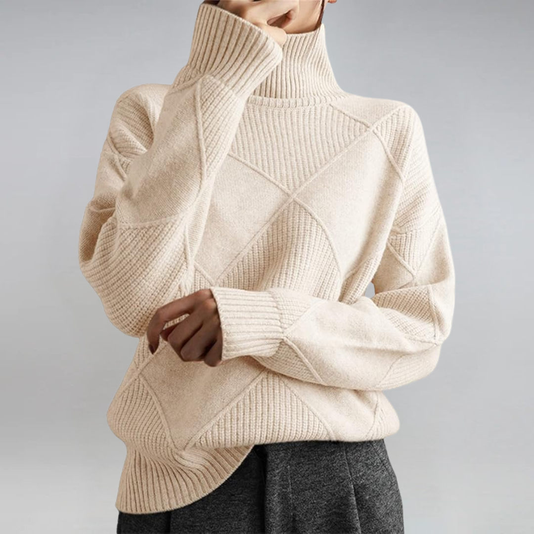 Women’s Soft Feel Classic Turtleneck Sweater
