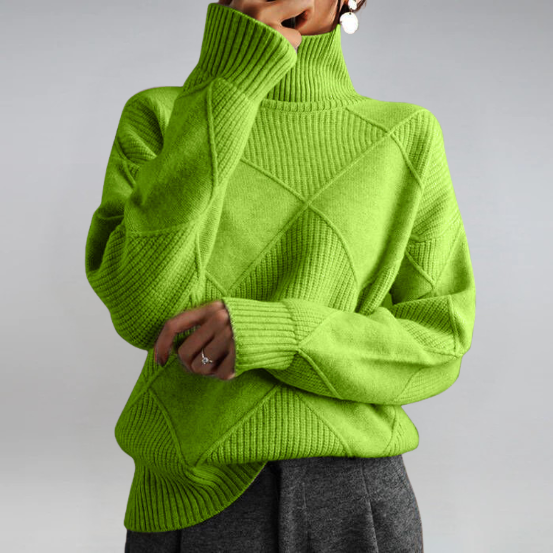 Women’s Soft Feel Classic Turtleneck Sweater