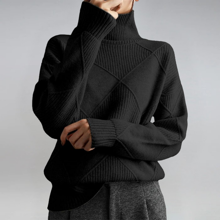 Women’s Soft Feel Classic Turtleneck Sweater