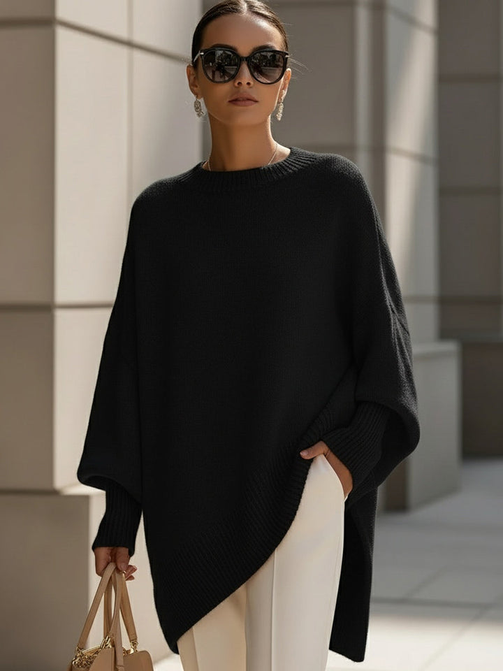 Women’s Asymmetrical Cozy Oversized Sweater