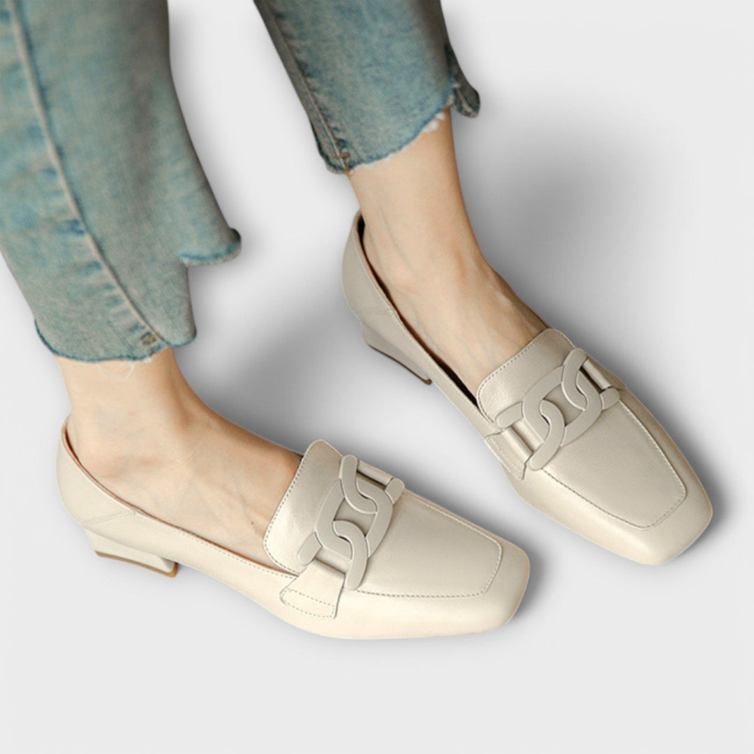 Elvya - Chain Fashion Loafers