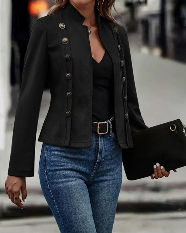 Judie – Tailored Button Jacket