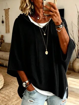 Women’s Sleeve Drawstring Casual Hoodie