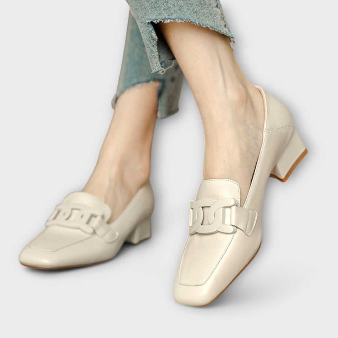 Elvya - Chain Fashion Loafers