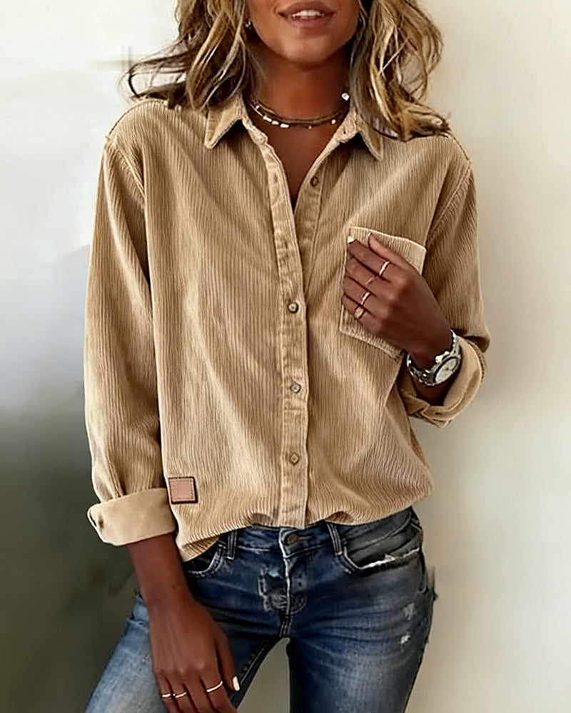 Herra - Relaxed Button Long Sleeve