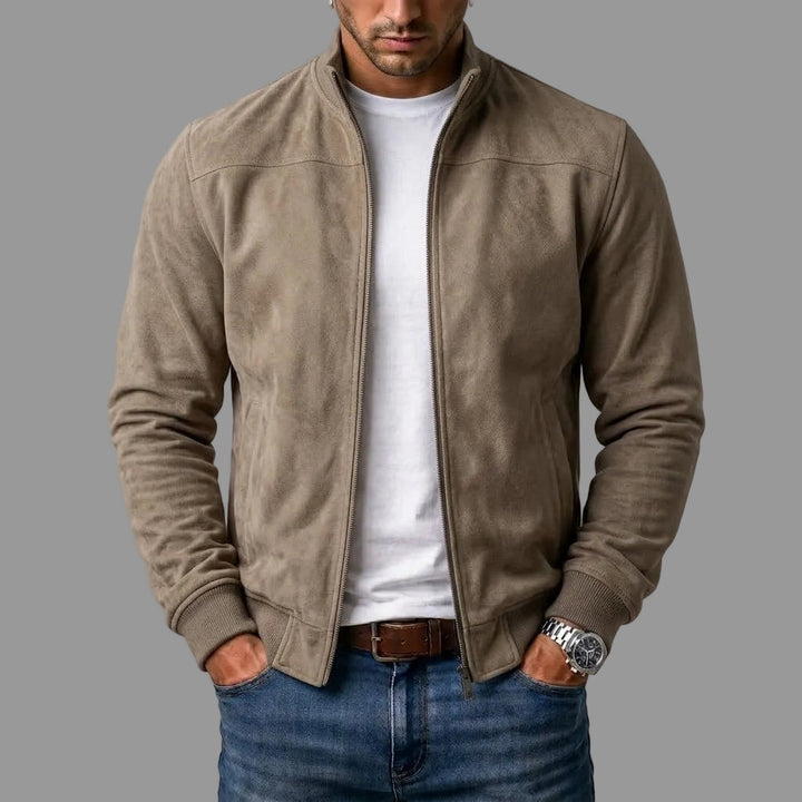 Men’s Classic Casual Zip Front Jacket