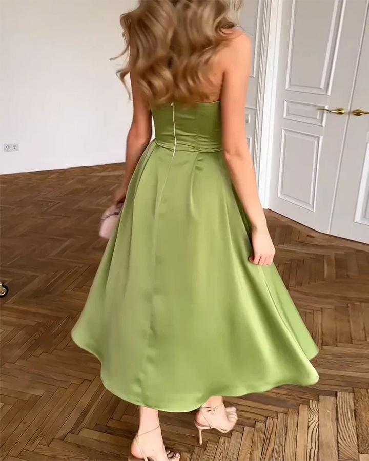 Elvaire - Strapless Charm Dress