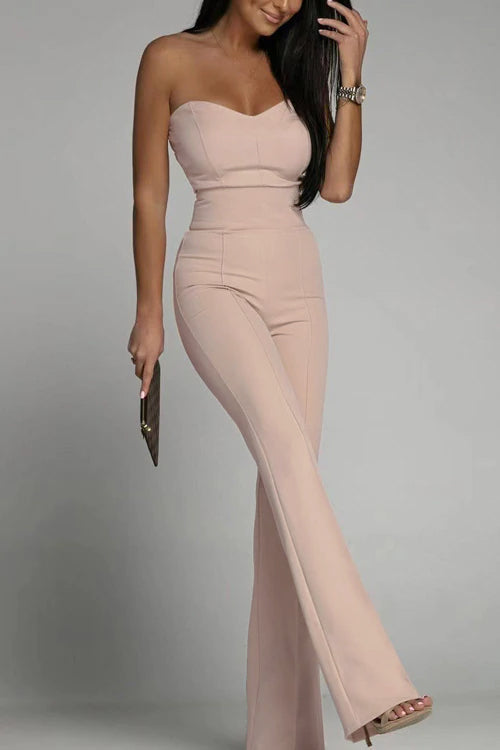 Jadie - Timeless Strapless Jumpsuit