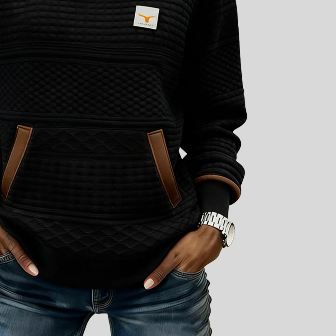 Women’s Colorblock Crew Neck Sweatshirt