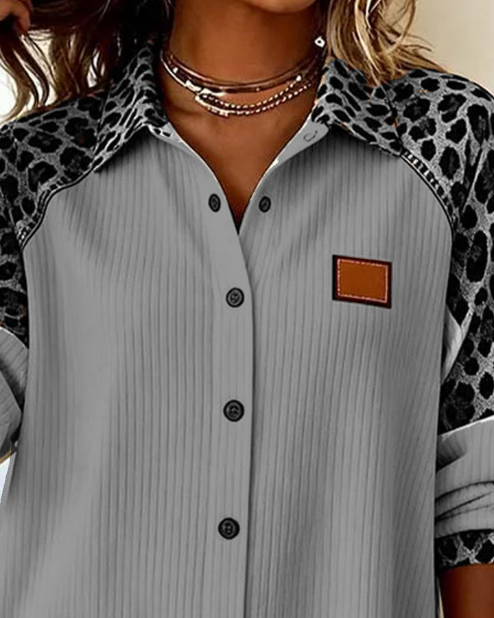Dakota - Casual Leopard Long Sleeve