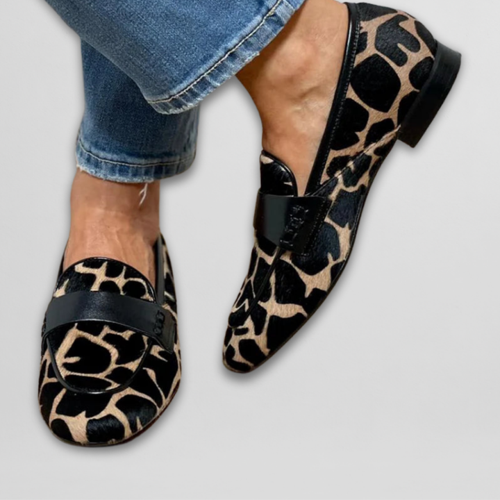 Liona - Leopard Chic Loafers
