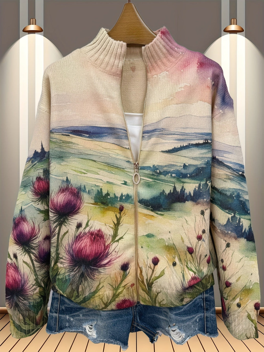 Women’s Classic Everyday Zip Front Cardigan