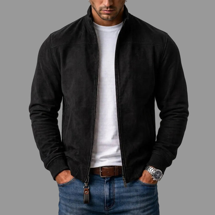 Men’s Classic Casual Zip Front Jacket