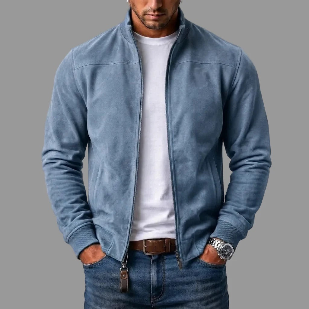 Men’s Classic Casual Zip Front Jacket