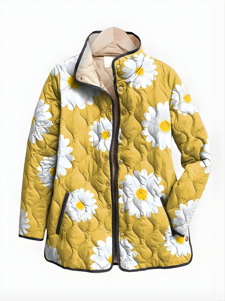 Women’s Vintage Floral Quilted Jacket