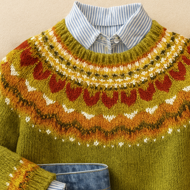 women’s Classic Vintage Knit Jumper