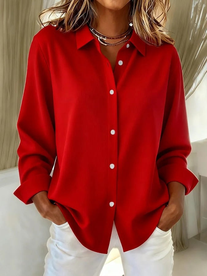 Jaslyn | Elegant Printed Blouse